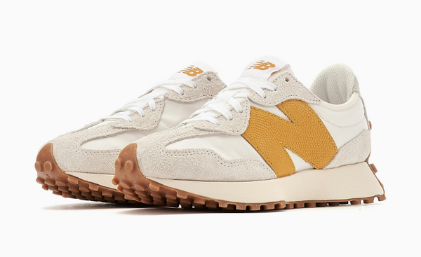 New Balance 327 Sea Salt Golden Hour Gum Women's