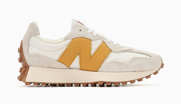 New Balance 327 Sea Salt Golden Hour Gum Women's