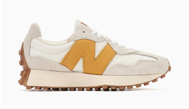 New Balance 327 Sea Salt Golden Hour Gum Women's