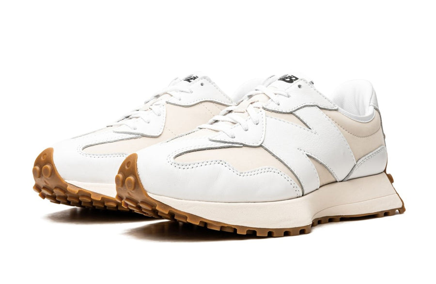 New Balance 327 White Moonbeam Gum Women's