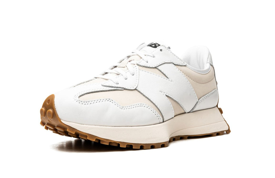 New Balance 327 White Moonbeam Gum Women's