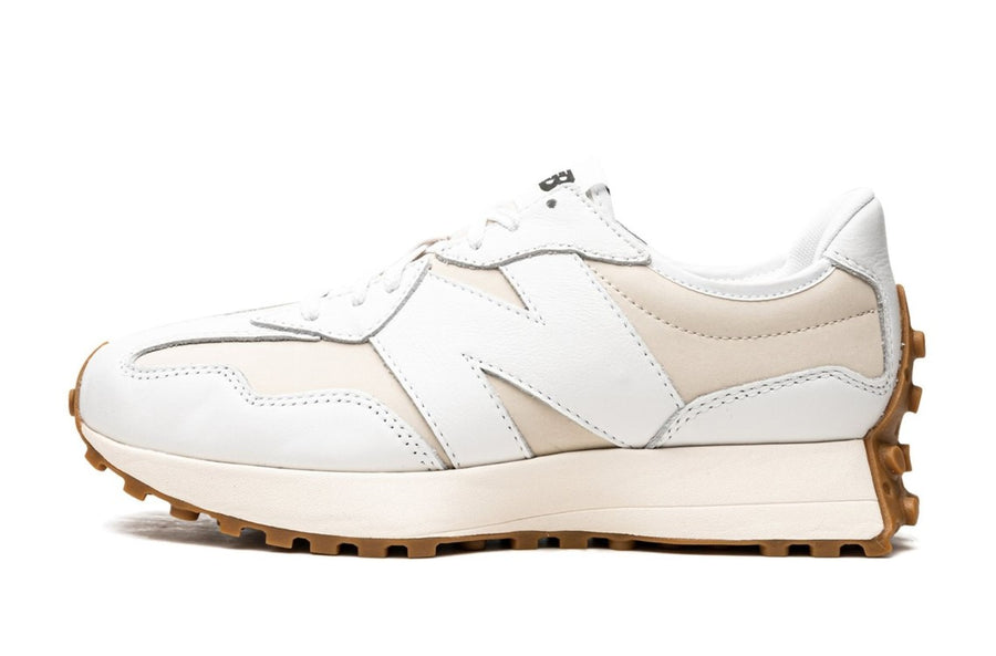 New Balance 327 White Moonbeam Gum Women's