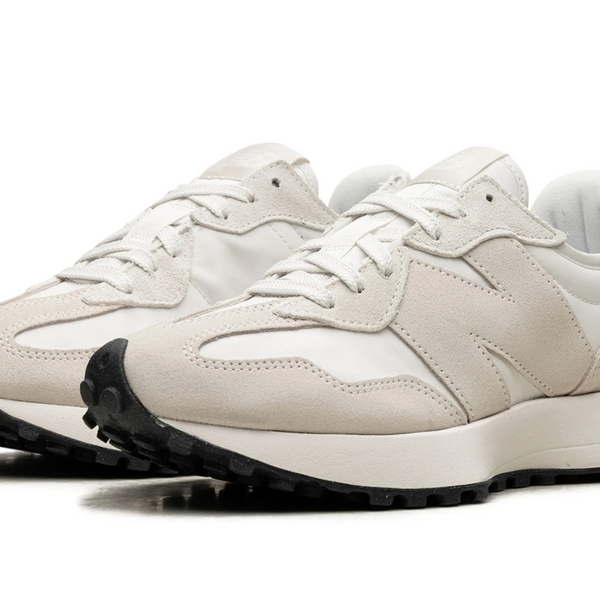 New Balance 327 White Sea Salt Suede Women's