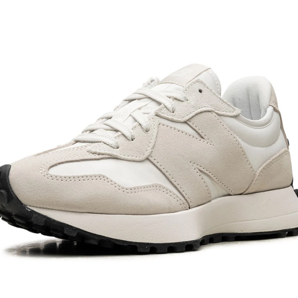 New Balance 327 White Sea Salt Suede Women's