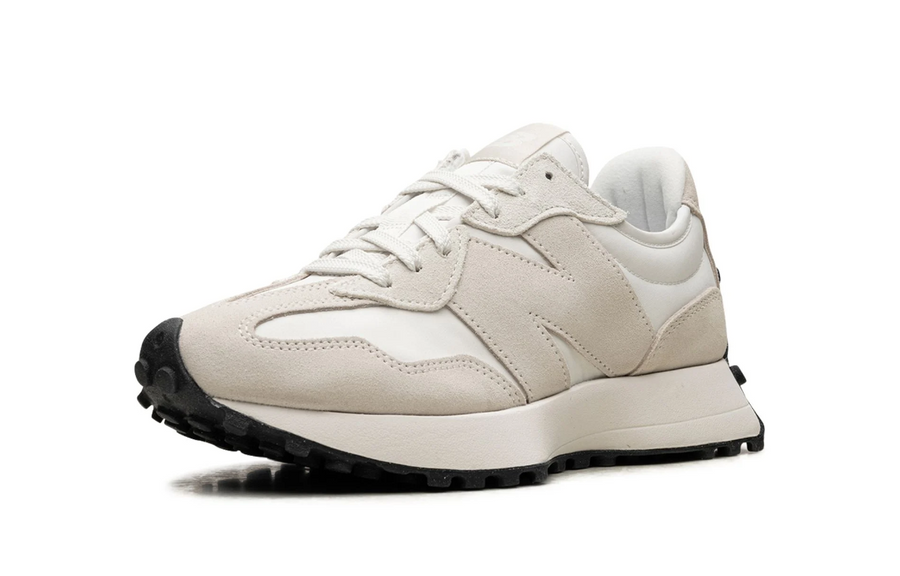 New Balance 327 White Sea Salt Suede Women's