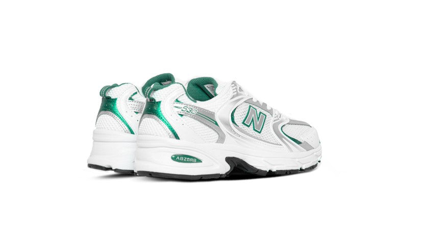 New Balance 530 White Silver Green Men's