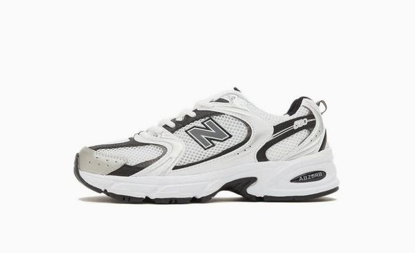 New Balance 530 White Silver Metallic Black Men's