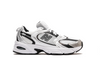 New Balance 530 White Silver Metallic Black Men's