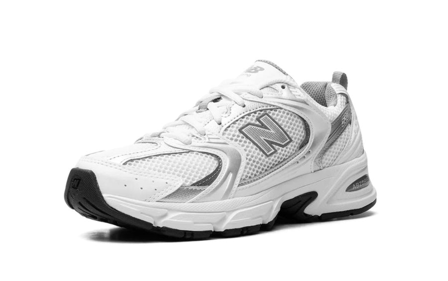 New Balance 530 White Silver Metallic Men's