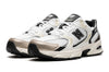 New Balance 530 White & Light Gold Metallic Men's