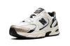New Balance 530 White & Light Gold Metallic Men's