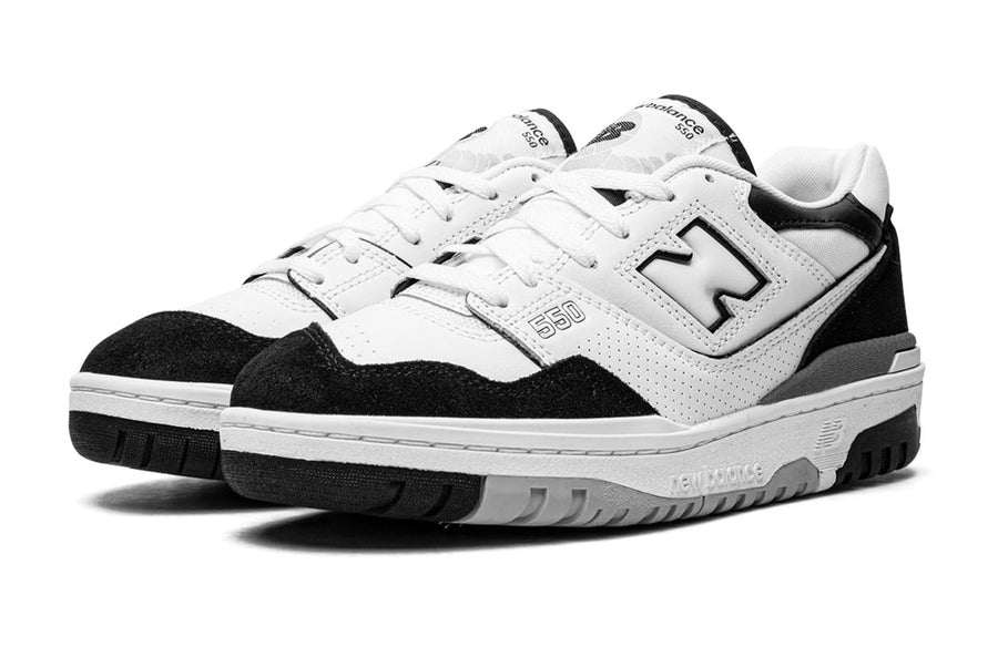 New Balance 550 White Black Rain Cloud Men's
