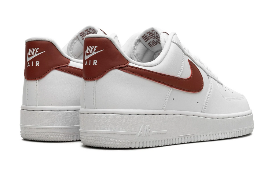 Nike Air Force 1 Low '07 White Rugged Orange Women's