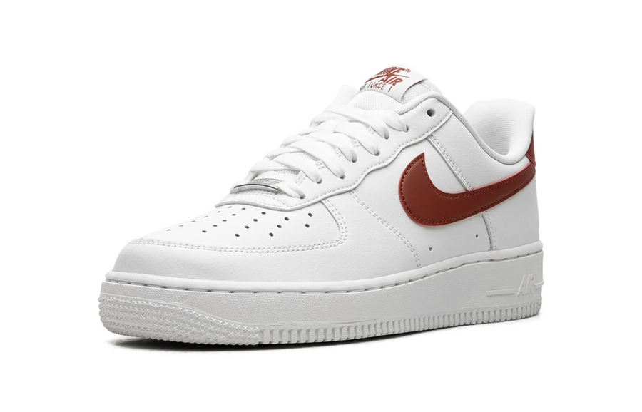 Nike Air Force 1 Low '07 White Rugged Orange Women's