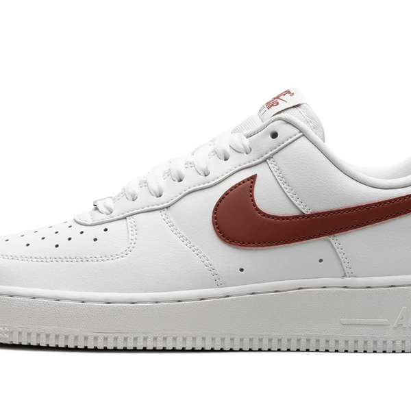 Nike Air Force 1 Low '07 White Rugged Orange Women's
