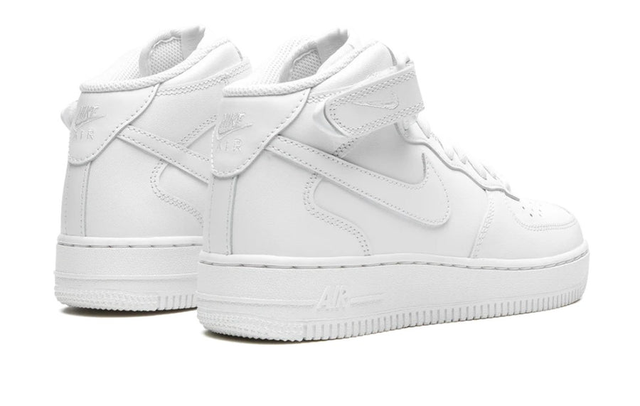 Nike Air Force 1 Mid Triple White Women's