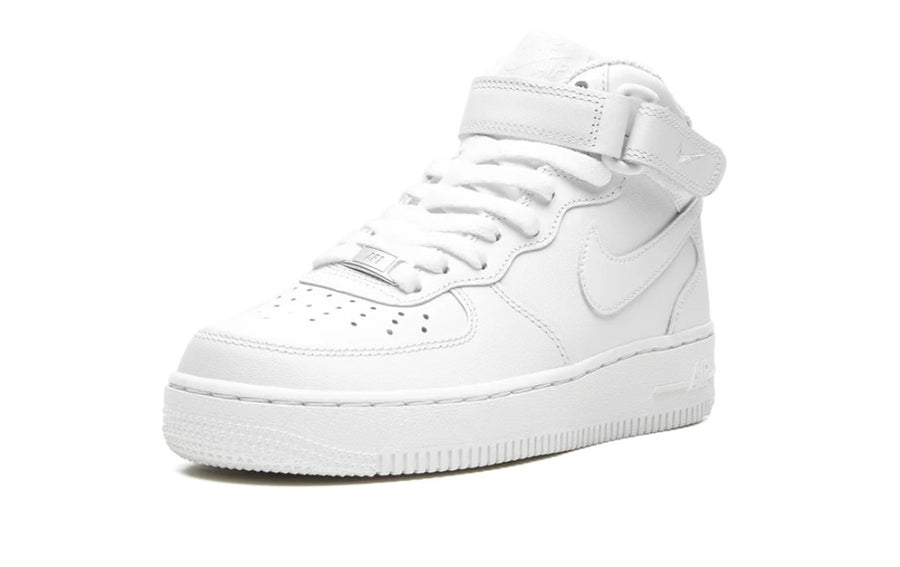 Nike Air Force 1 Mid Triple White Women's