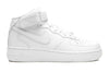 Nike Air Force 1 Mid Triple White Women's