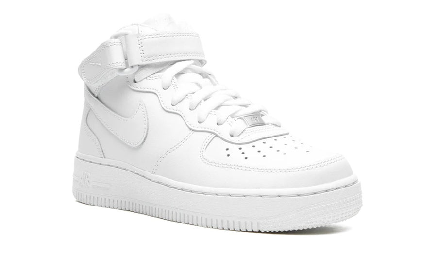 Nike Air Force 1 Mid Triple White Women's