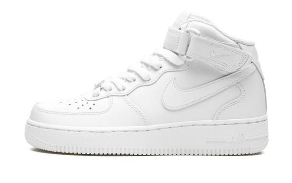 Nike Air Force Mid Triple White Women's