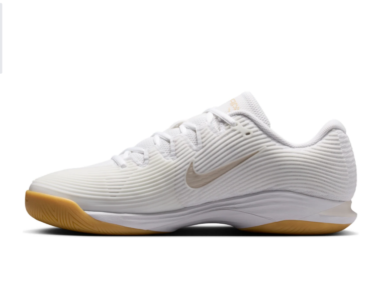 Nike Court Air Zoom Vapor 12 HC White Light Orewood Brown Men's
