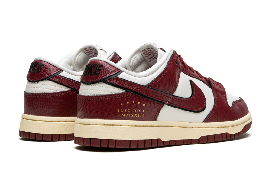 Nike Dunk Low SE Just Do It Sail Team Red Men's