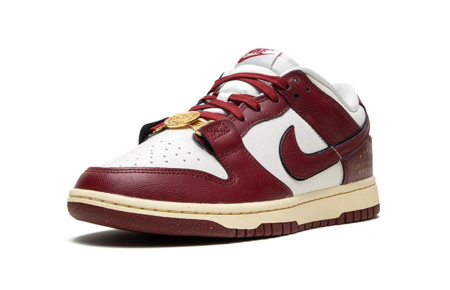 Nike Dunk Low SE Just Do It Sail Team Red Men's