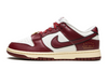 Nike Dunk Low SE Just Do It Sail Team Red Men's