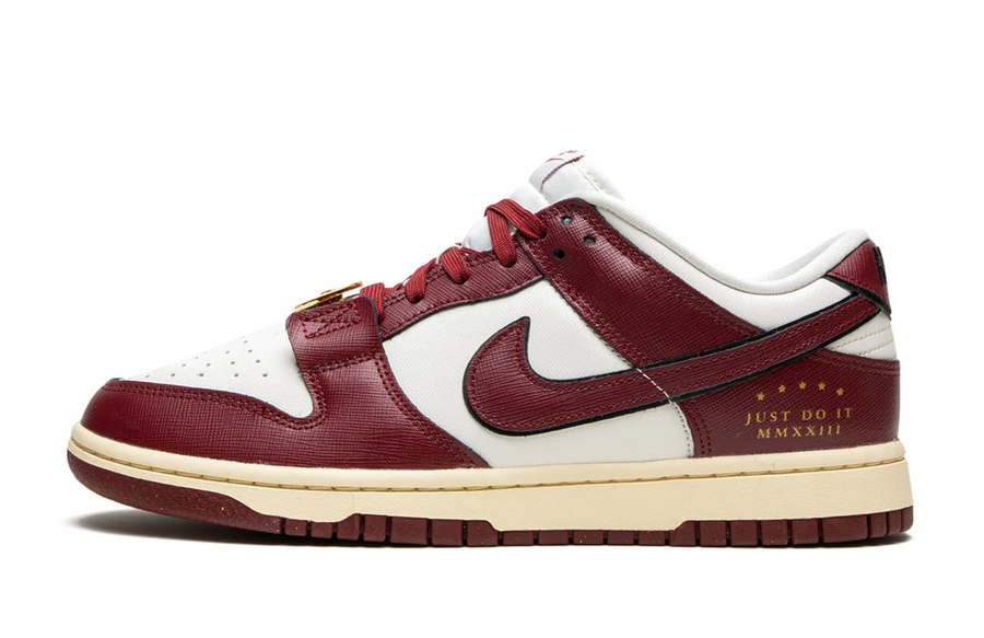 Nike Dunk Low SE Just Do It Sail Team Red Men's