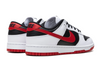 Nike Dunk Low White University Red Black Men's