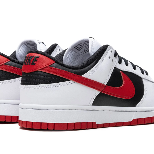 Nike Dunk Low White University Red Black Men's