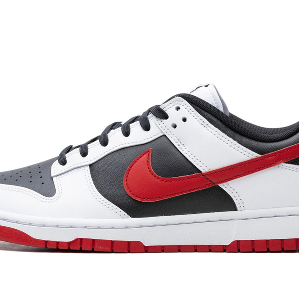 Nike Dunk Low White University Red Black Men's