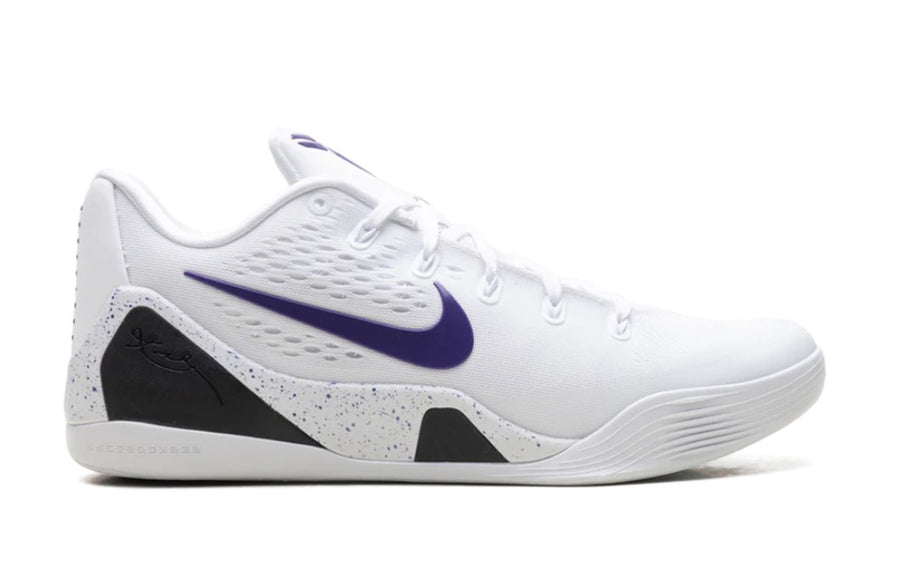 Nike Kobe 9 Elite Low EM Protro White Court Purple Men's