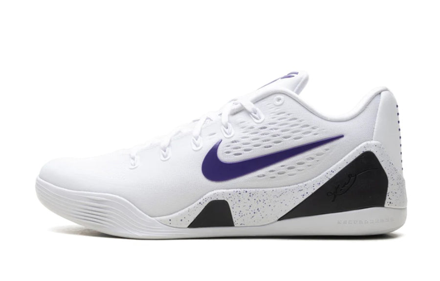 Nike Kobe 9 Elite Low EM Protro White Court Purple Men's