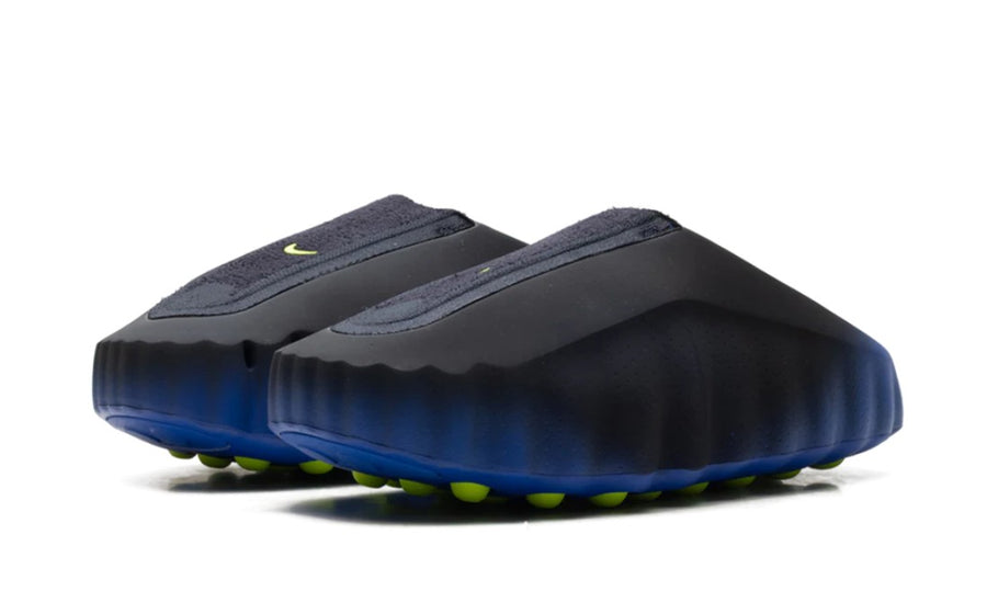 Nike Mind 001 Flyknit Slide Hyper Royal Black Men's