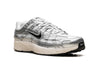 Nike P-6000 White Metallic Silver Flat Silver Black Men's