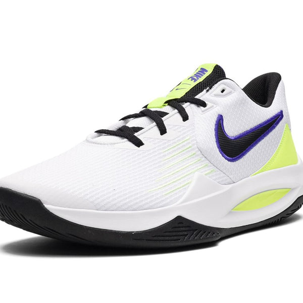 Nike Precision 5 White Barely Volt Men's