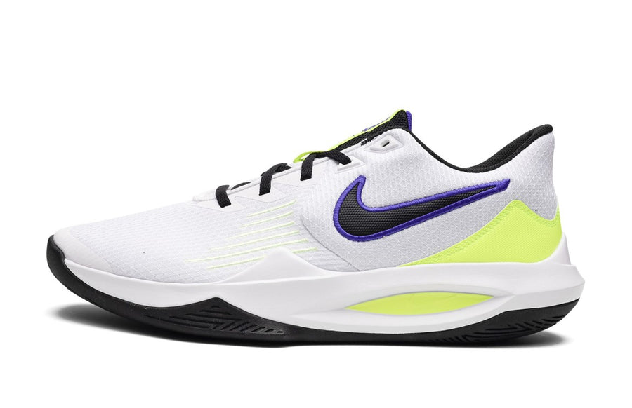Nike Precision 5 White Barely Volt Men's