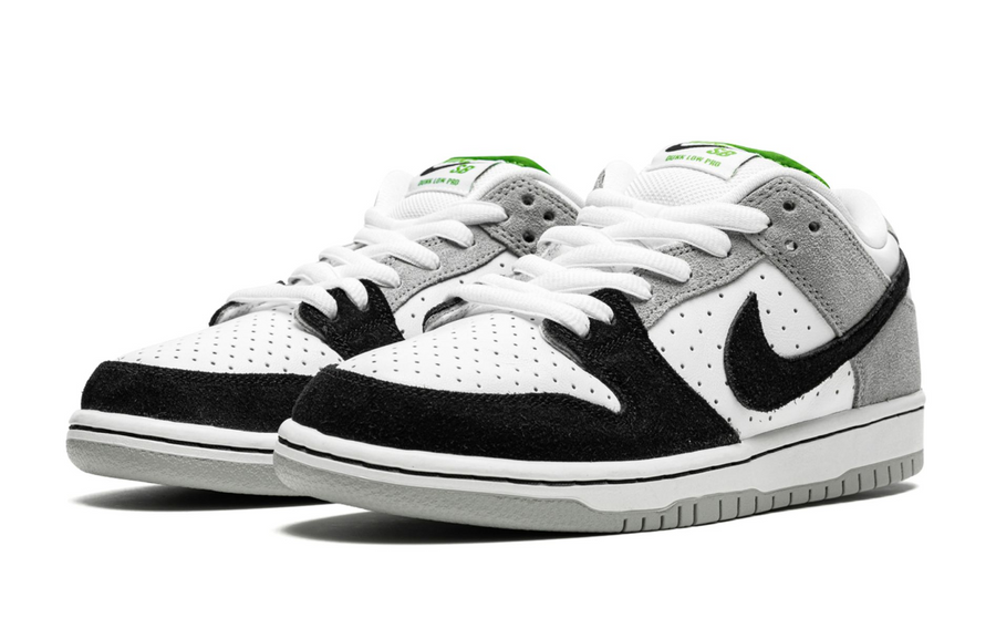 Nike SB Dunk Low Pro Chlorophyll Medium Grey