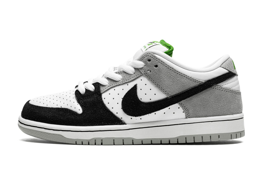 Nike SB Dunk Low Pro Chlorophyll Medium Grey