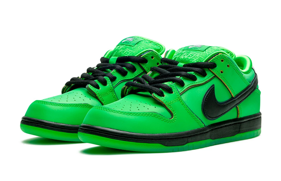 Nike SB Dunk Low The Powerpuff Girls Buttercup Men's
