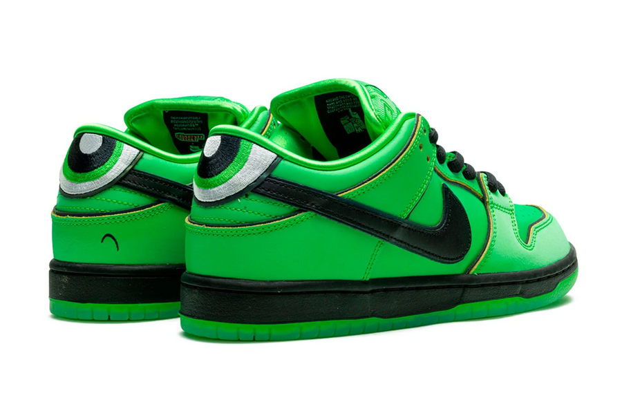 Nike SB Dunk Low The Powerpuff Girls Buttercup Men's