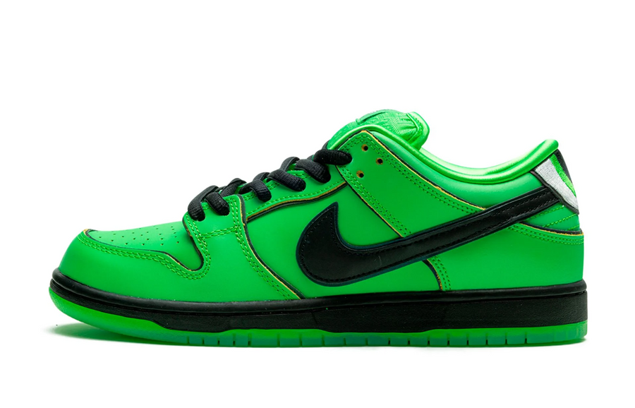 Nike SB Dunk Low The Powerpuff Girls Buttercup Men's