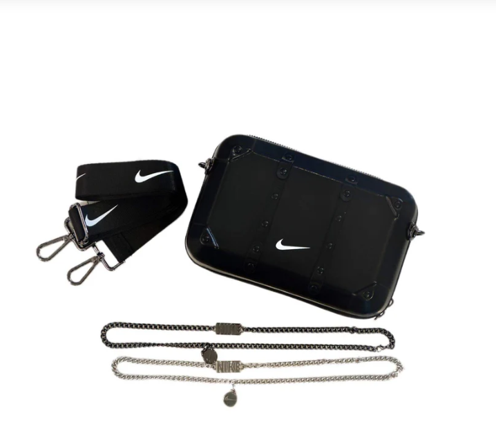 Nike Trunk Sling Bag White