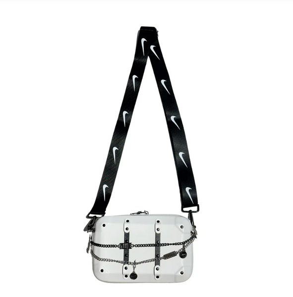 Nike Trunk Sling Bag White