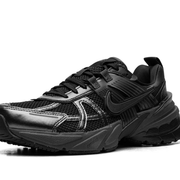 Nike V2K Run Black Dark Smoke Grey Women's