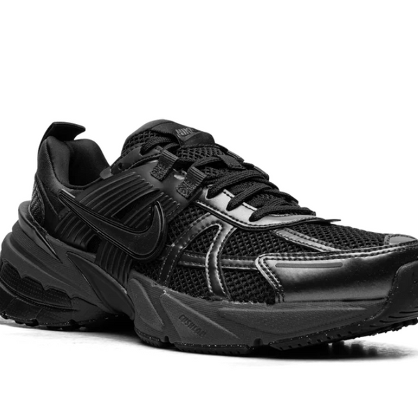 Nike V2K Run Black Dark Smoke Grey Women's