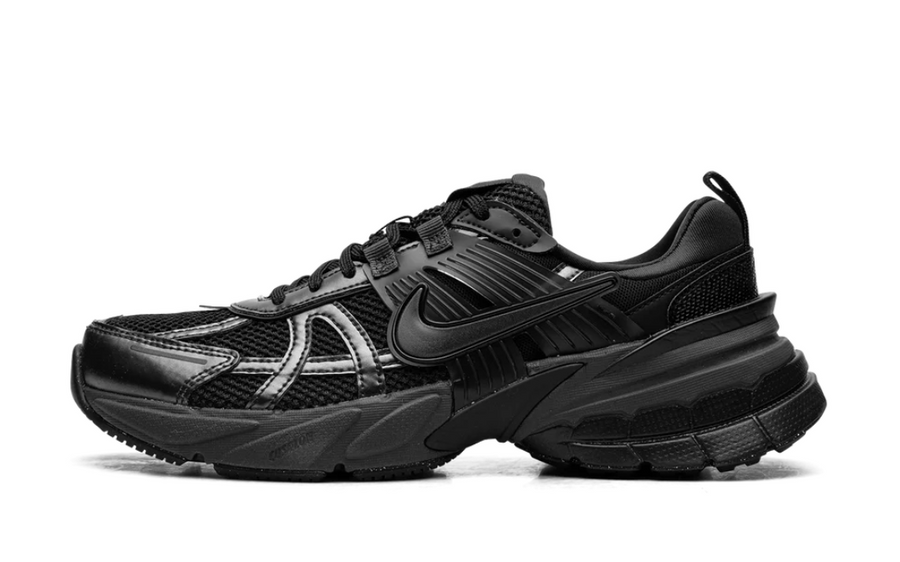 Nike V2K Run Black Dark Smoke Grey Women's
