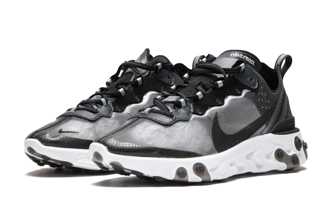 Nike React Element 87 Anthracite Black Men s Pimp Kicks