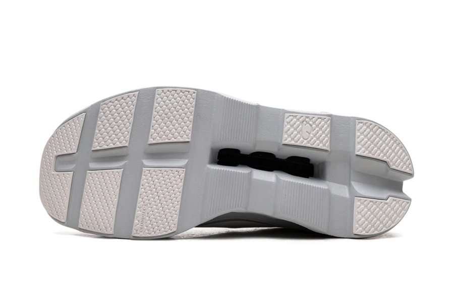 On Cloudmonster White And Glacier Grey Women's